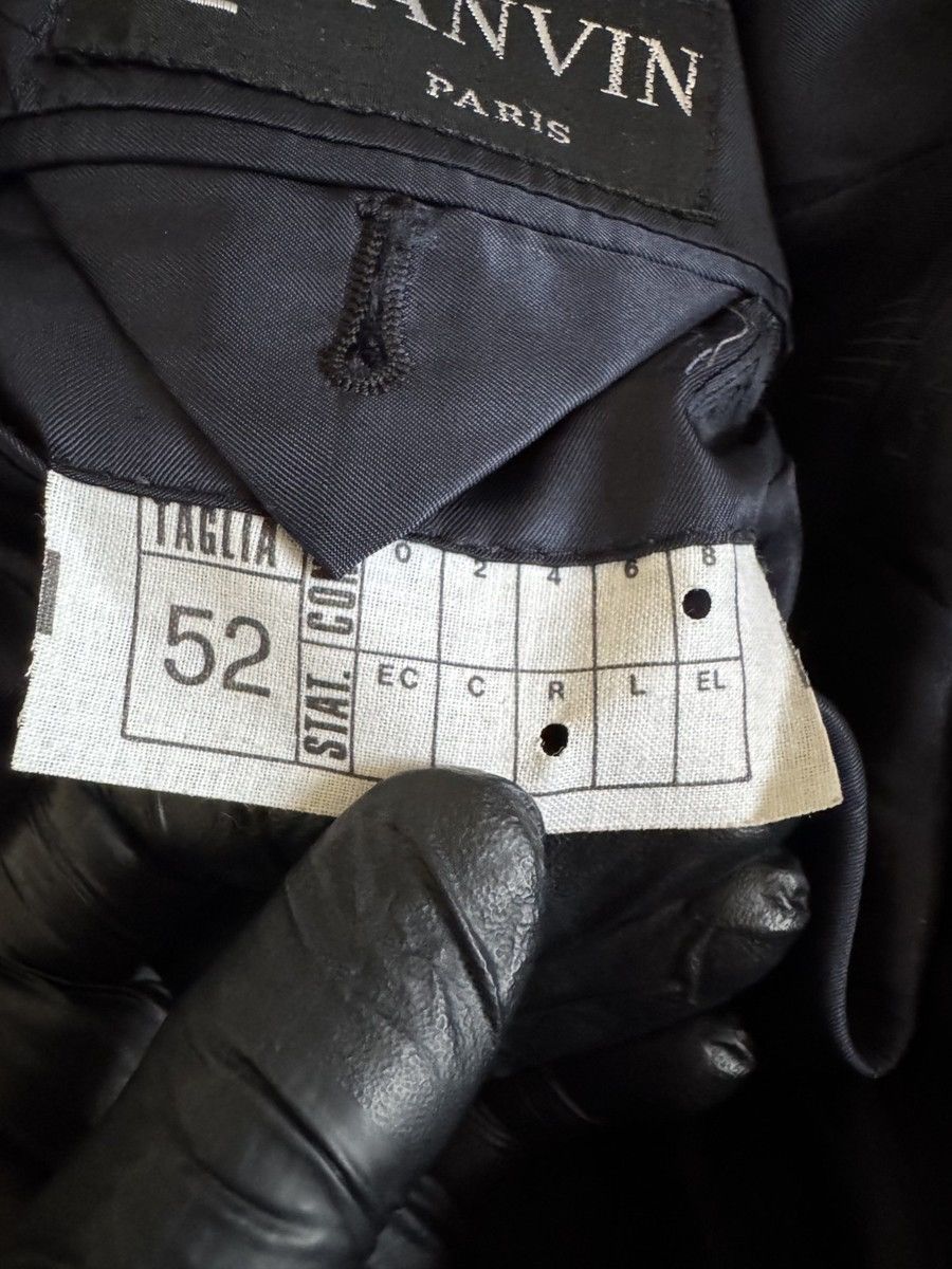 Lanvin Dark blue blazer Size 52R - 12 Thumbnail