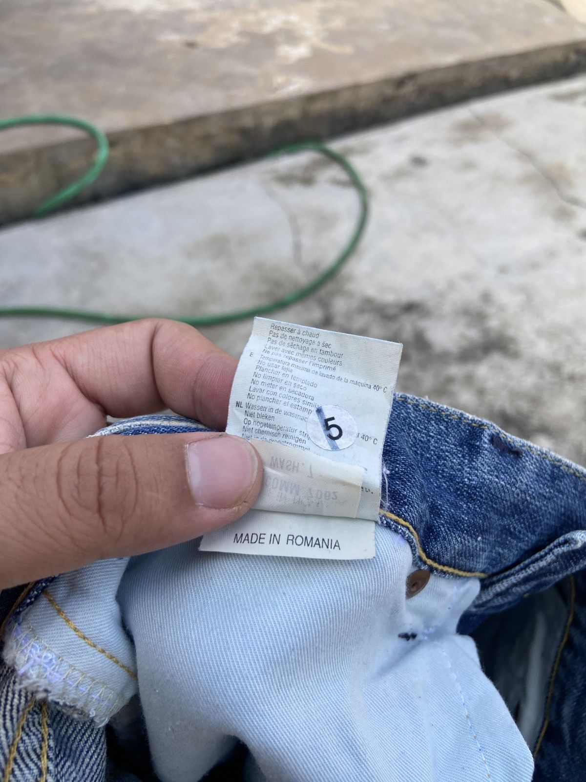 Japanese Brand Scotch Distressed Denim Pant Size US 31 - 7 Thumbnail