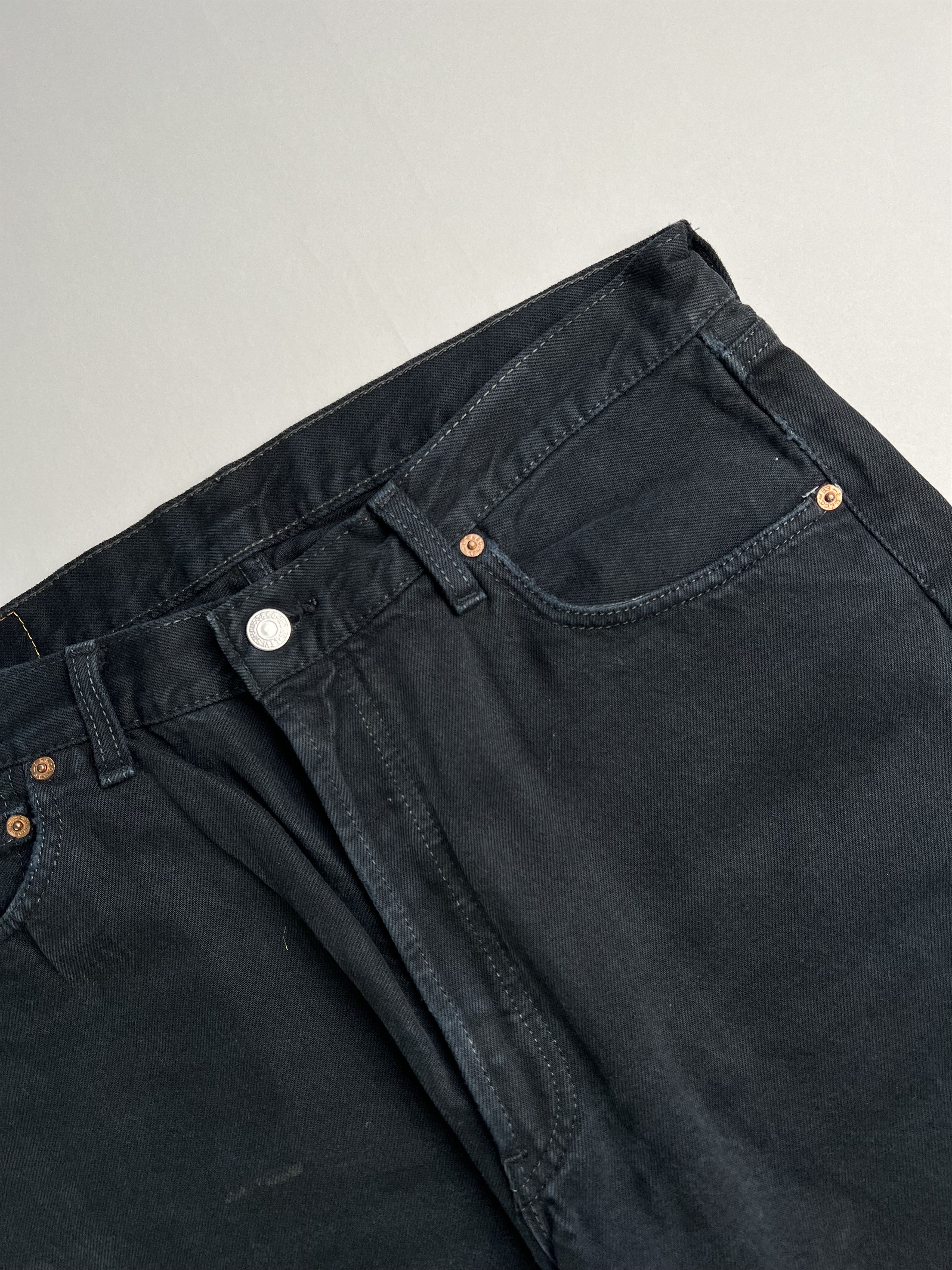 Levi's Levis 501 Jeans Shorts Black W36 Size US 36 / EU 52 - 3 Thumbnail