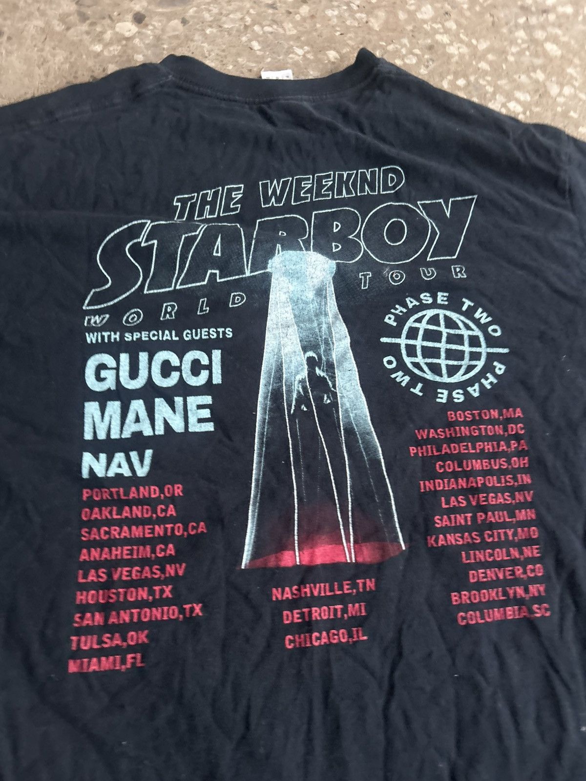 Gildan Weekend XO starboy tour tee Size US XL / EU 56 / 4 - 3 Thumbnail