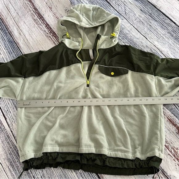 Athleta Athleta Zion Microfleece 1/4 Zip Hoodie Jacket #511865 Size M / US 6-8 / IT 42-44 - 8 Thumbnail