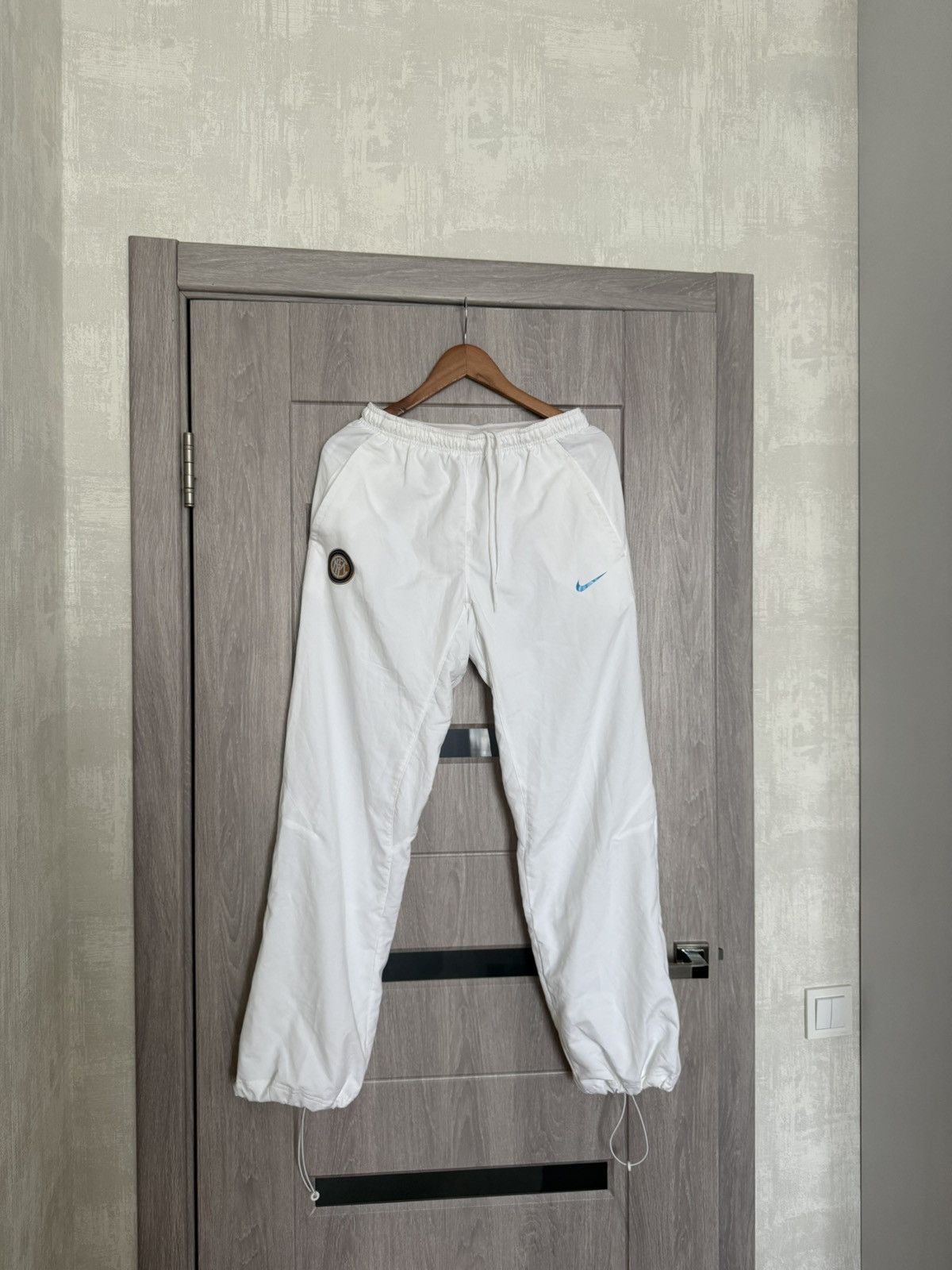 Nike Vintage Y2K Nike FC Inter Soccer Nylon Parachute Baggy Pants Size US 32 / EU 48 - 1 Thumbnail