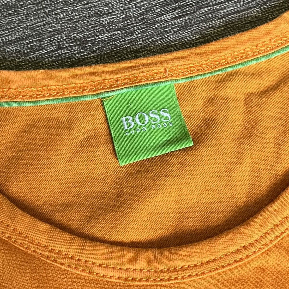 Hugo Boss Vintage 2014 Hugo Boss Netherlands Orange Boss Logo T Shirt Size US M / EU 48-50 / 2 - 7 Thumbnail