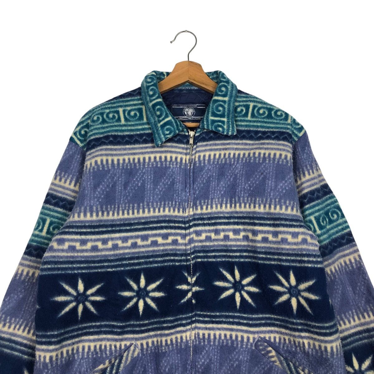 Japanese Brand 📌Vintage Button Chore Jacket Virgin Voyage Navajo Native Size US M / EU 48-50 / 2 - 4 Thumbnail