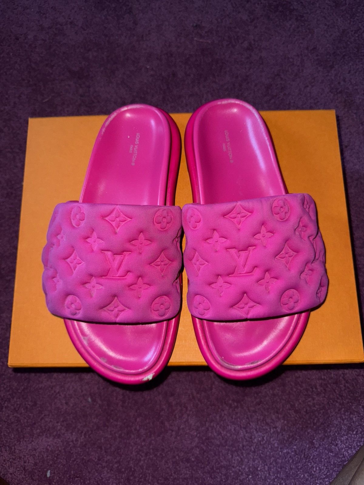 Louis Vuitton Pool Pillow Comfort Mule Size 41