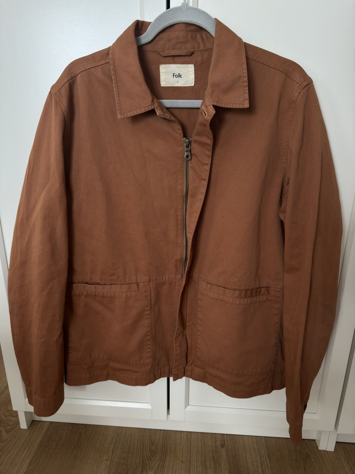 Designer Folk jacket zip up Size US L / EU 52-54 / 3 - 3 Thumbnail