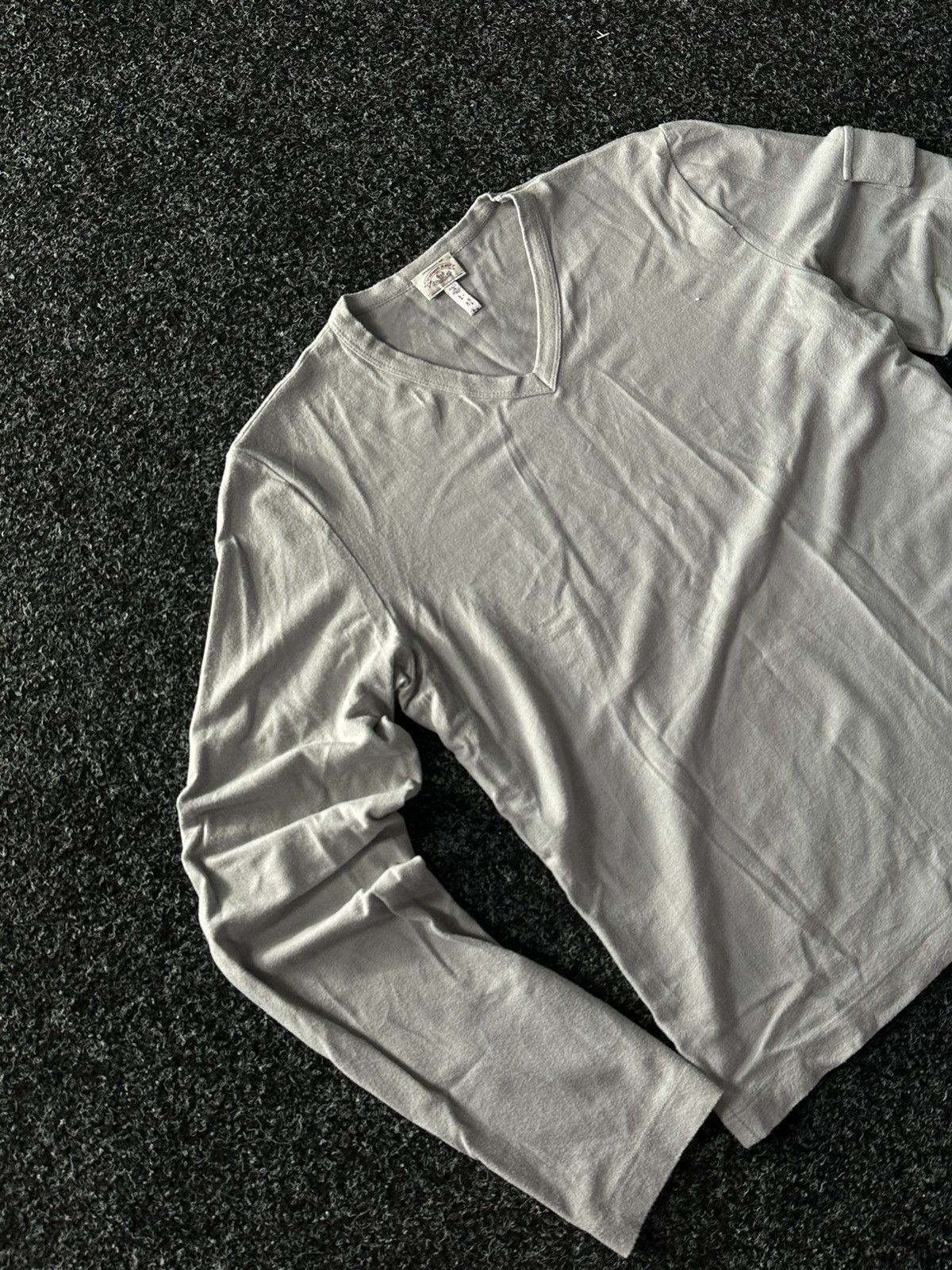 Armani × Vintage 🚨VNTG Armani 90s RARE Blank POCKET LOGO OLD MONEY STYLE Size L / US 10 / IT 46 - 2 Thumbnail