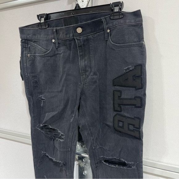 Rta $543 NWT RtA BLACK SKINNY DESIGNER DENIM JEANS SZ 38 Size US 38 / EU 54 - 6 Thumbnail