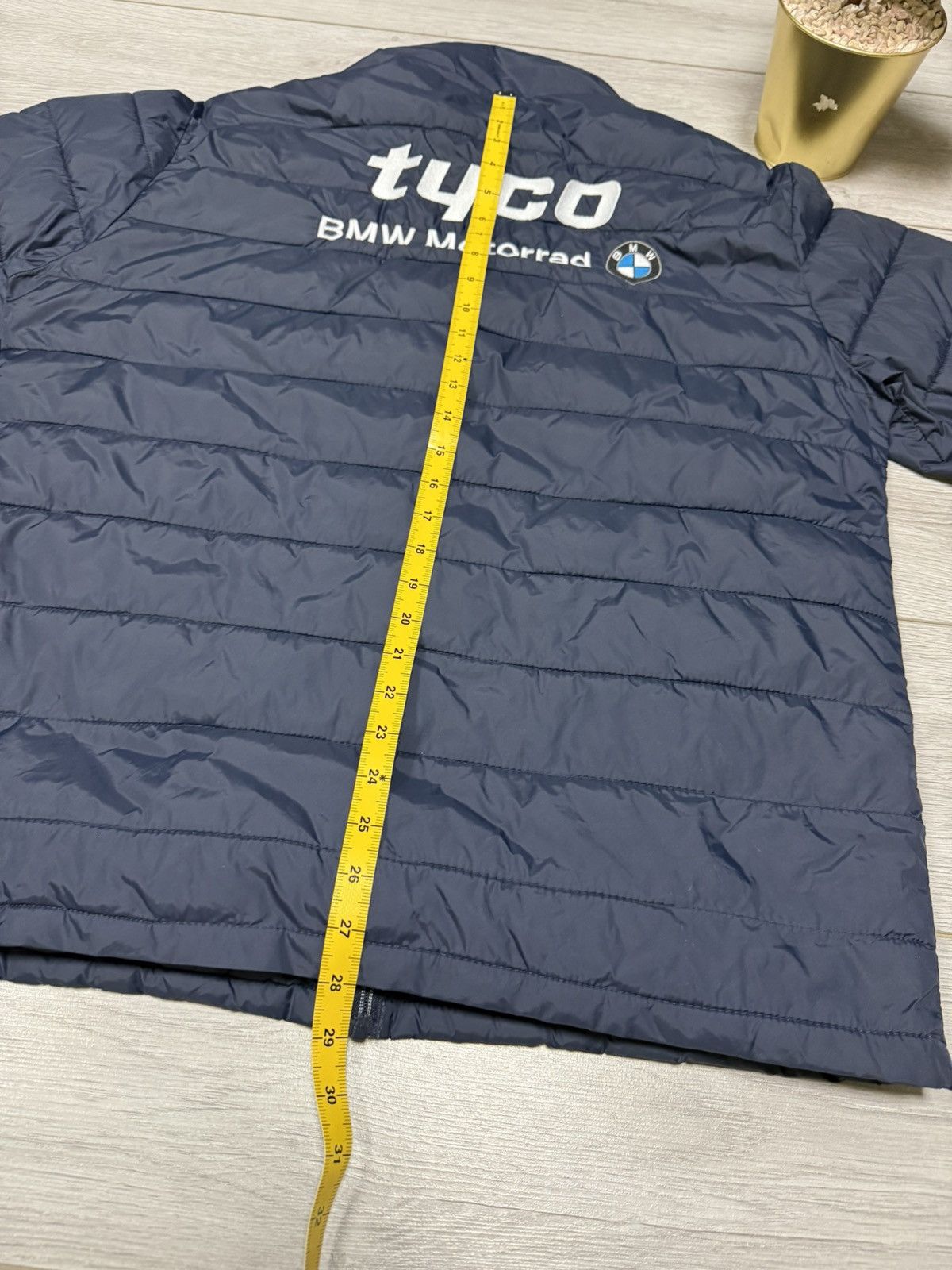 BMW Tyco BMW puffer jacket big logo Size US XL / EU 56 / 4 - 12 Thumbnail