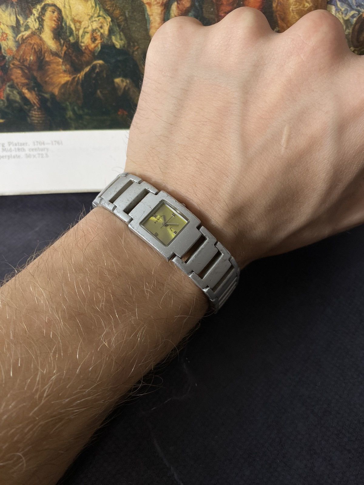 Fossil Vintage Fossil Solid Aluminum ES-9452 Watch Size ONE SIZE - 13 Thumbnail