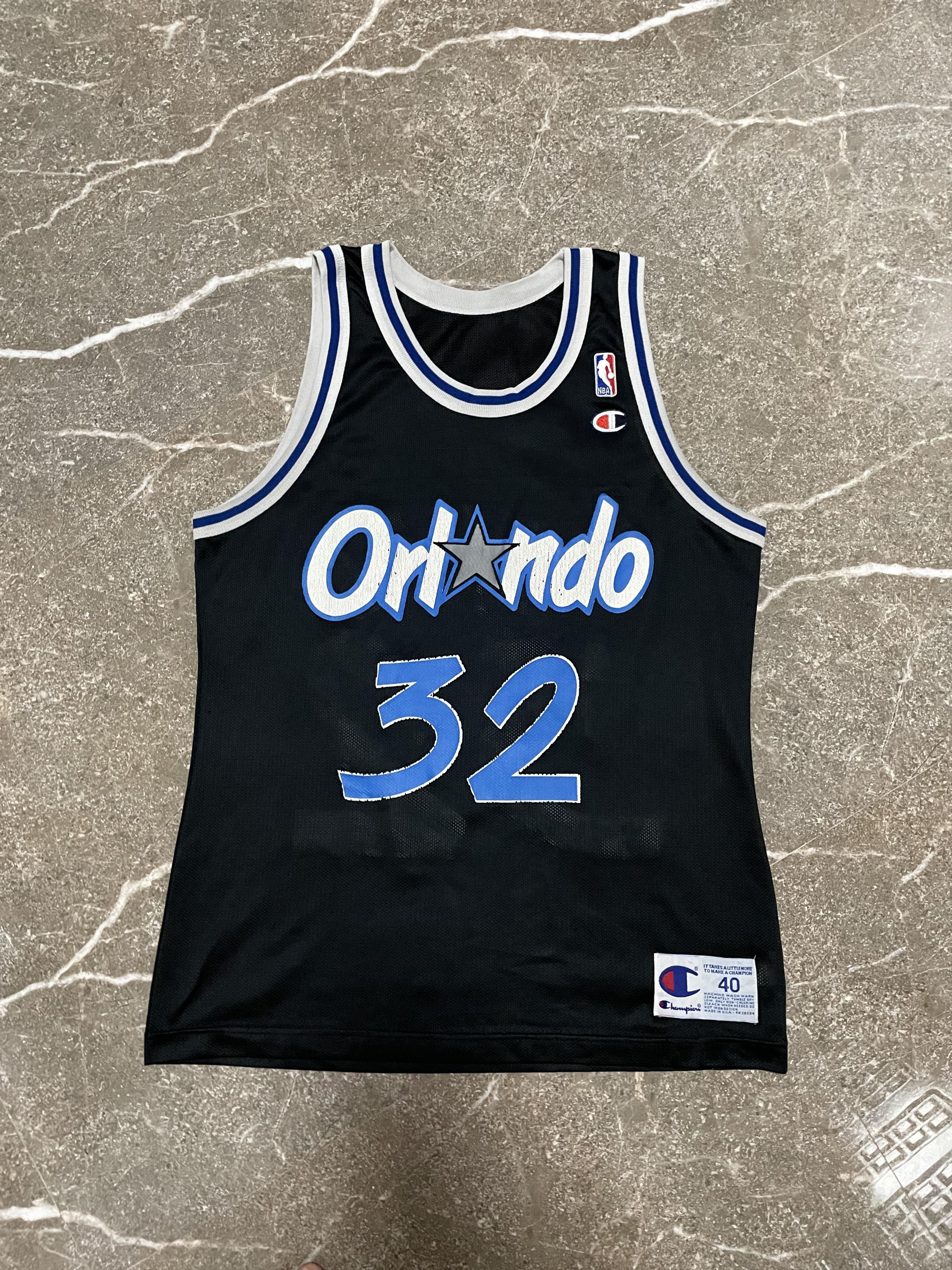 Champion × NBA × Vintage Vintage Oranlado Magic - Shaquille O'neal Jersey Size US M / EU 48-50 / 2 - 1 Thumbnail