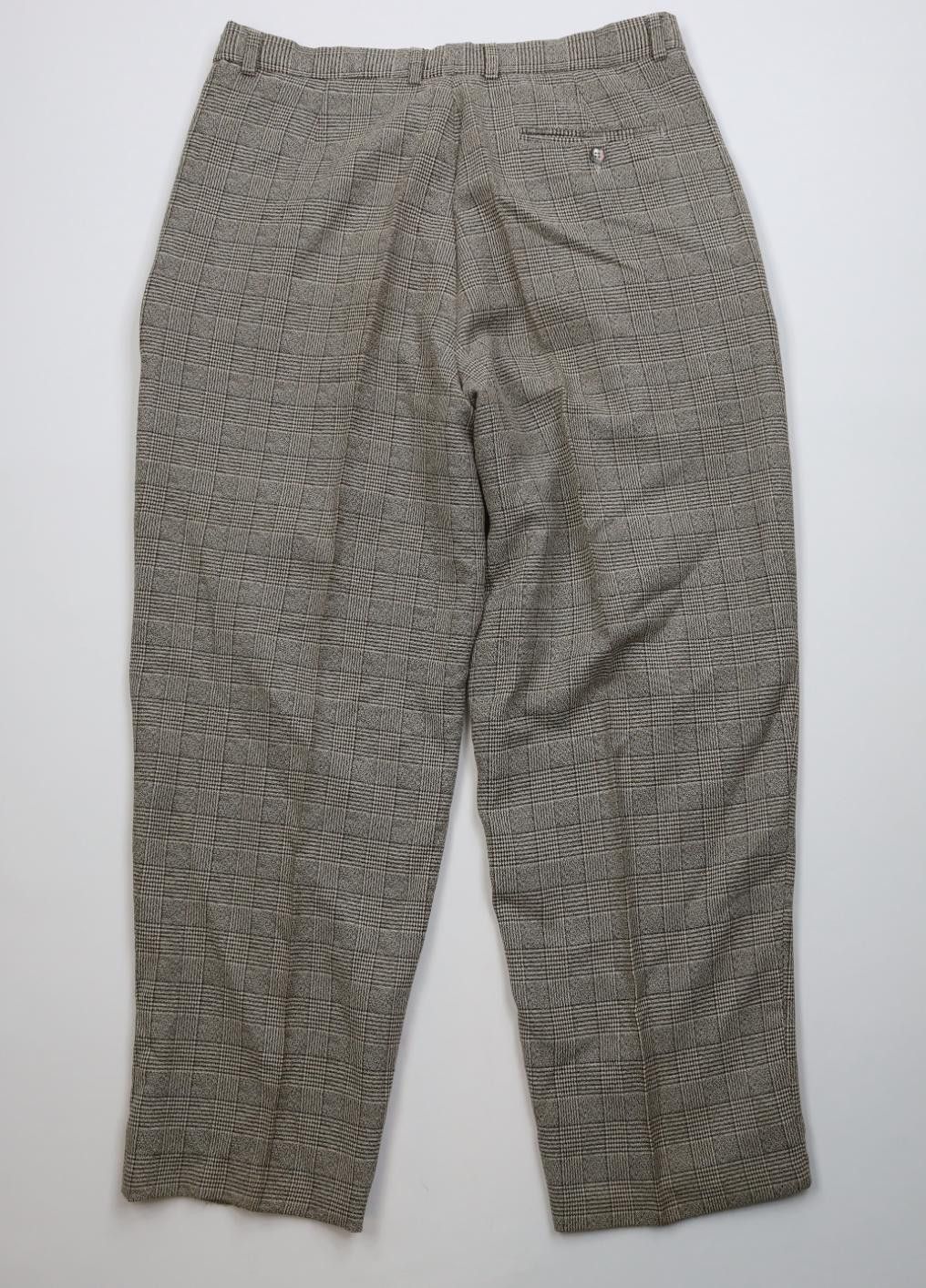 Vintage Vintage 90s Hollywood Regency High Waist Wide Leg Pants Size US 38 / EU 54 - 10 Thumbnail