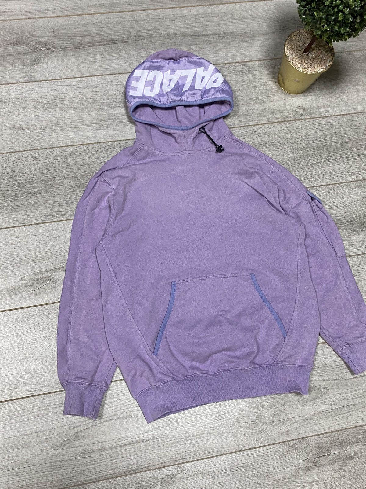 Palace Palace Giant Woven Label Hood hoodie big logo Size US S / EU 44-46 / 1 - 1 Thumbnail