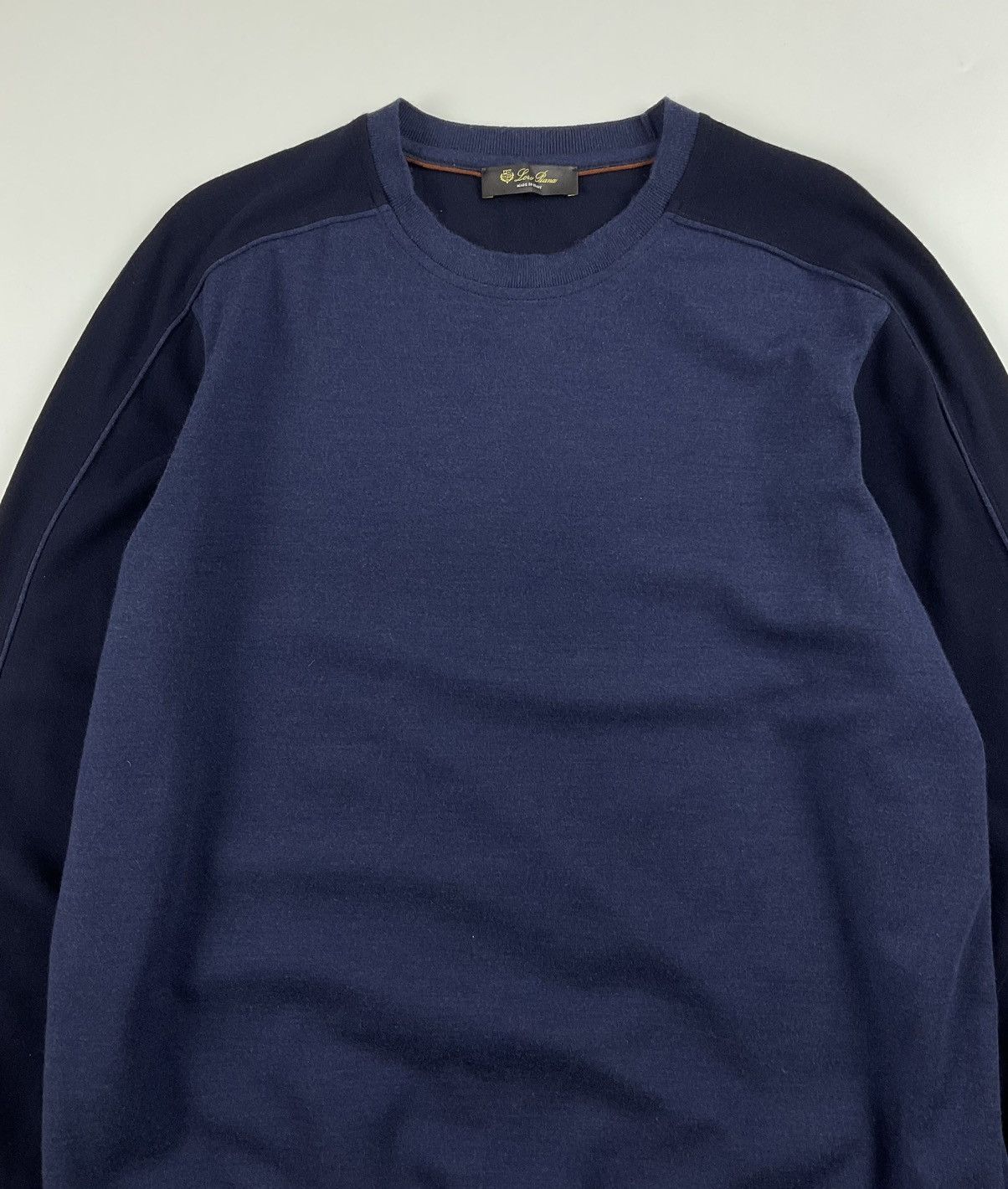 Loro Piana Loro Piana Wool Sweatshirt Size US XXL / EU 58 / 5 - 5 Thumbnail