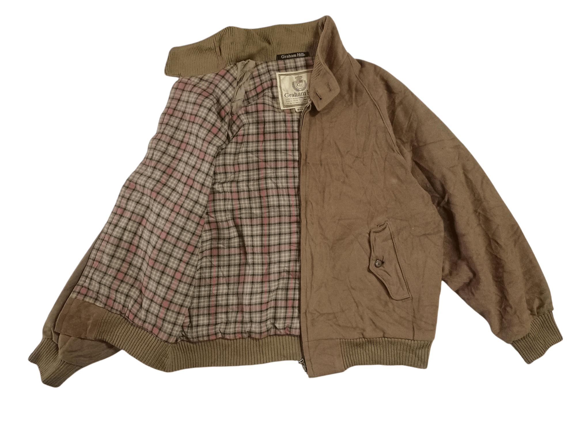 Japanese Brand Graham Hill Bomber Jacket model Style Size US M / EU 48-50 / 2 - 2 Thumbnail