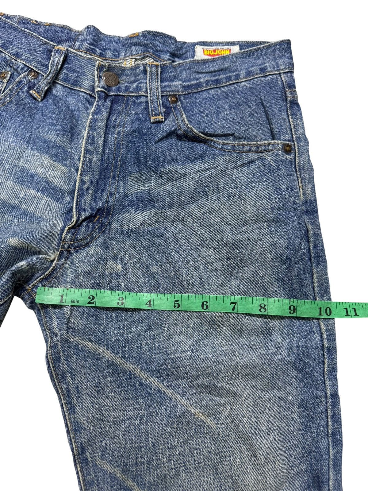 Big John Vintage 80s Big John Flared Stacked Distressed Denim Size US 28 / EU 44 - 8 Thumbnail