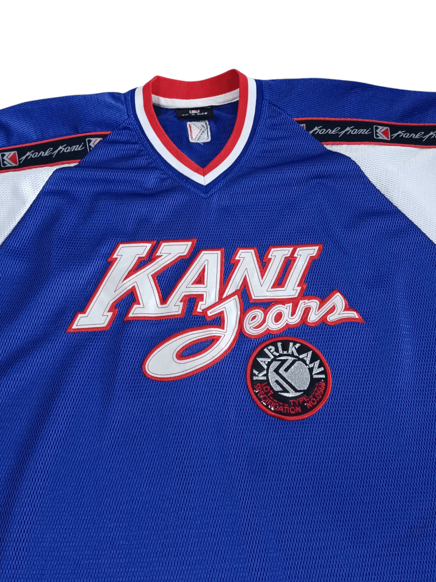 Karl Kani Vintage Karl Kani Jersey Hip Hop 90s Size US XL / EU 56 / 4 - 3 Thumbnail