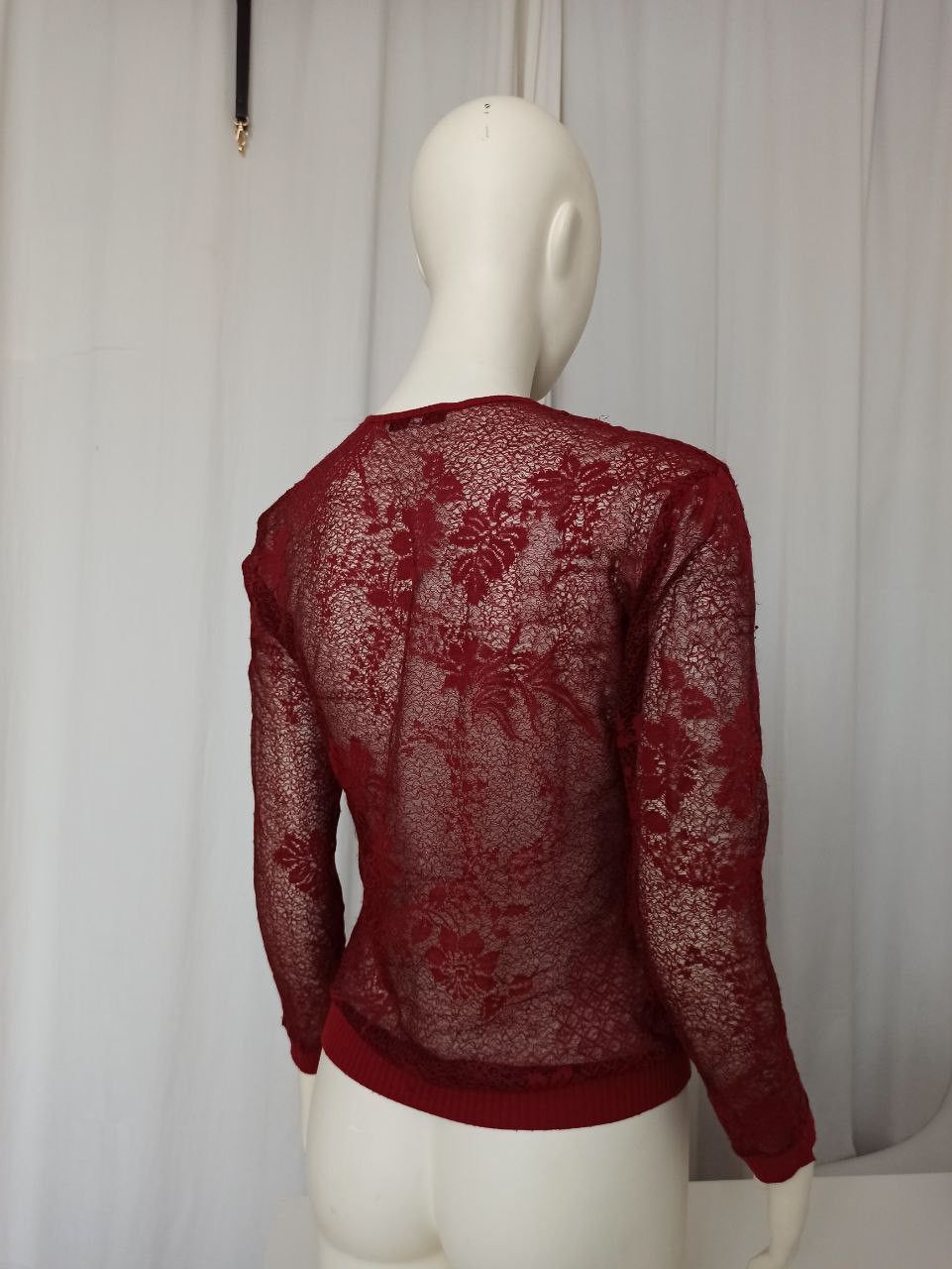 Kenzo Kenzo Takada vintage transperent floral lace sweater Size M / US 6-8 / IT 42-44 - 2 Thumbnail