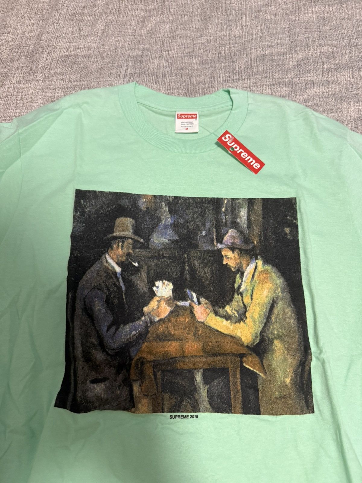 Supreme Supreme ss18 cards tee T-shirt Size US M / EU 48-50 / 2 - 2 Thumbnail