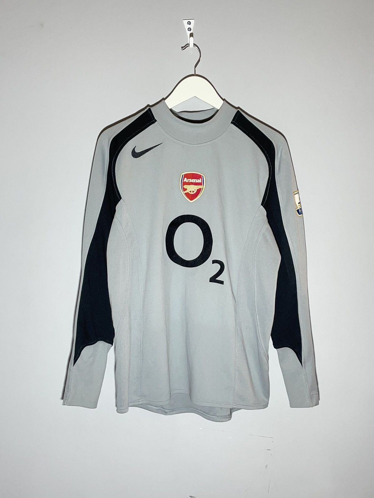 Nike × Vintage #1 Lehmann Arsenal FC 2004/05 Goalkeeper Nike Football Shirt Size US S / EU 44-46 / 1 - 2 Thumbnail