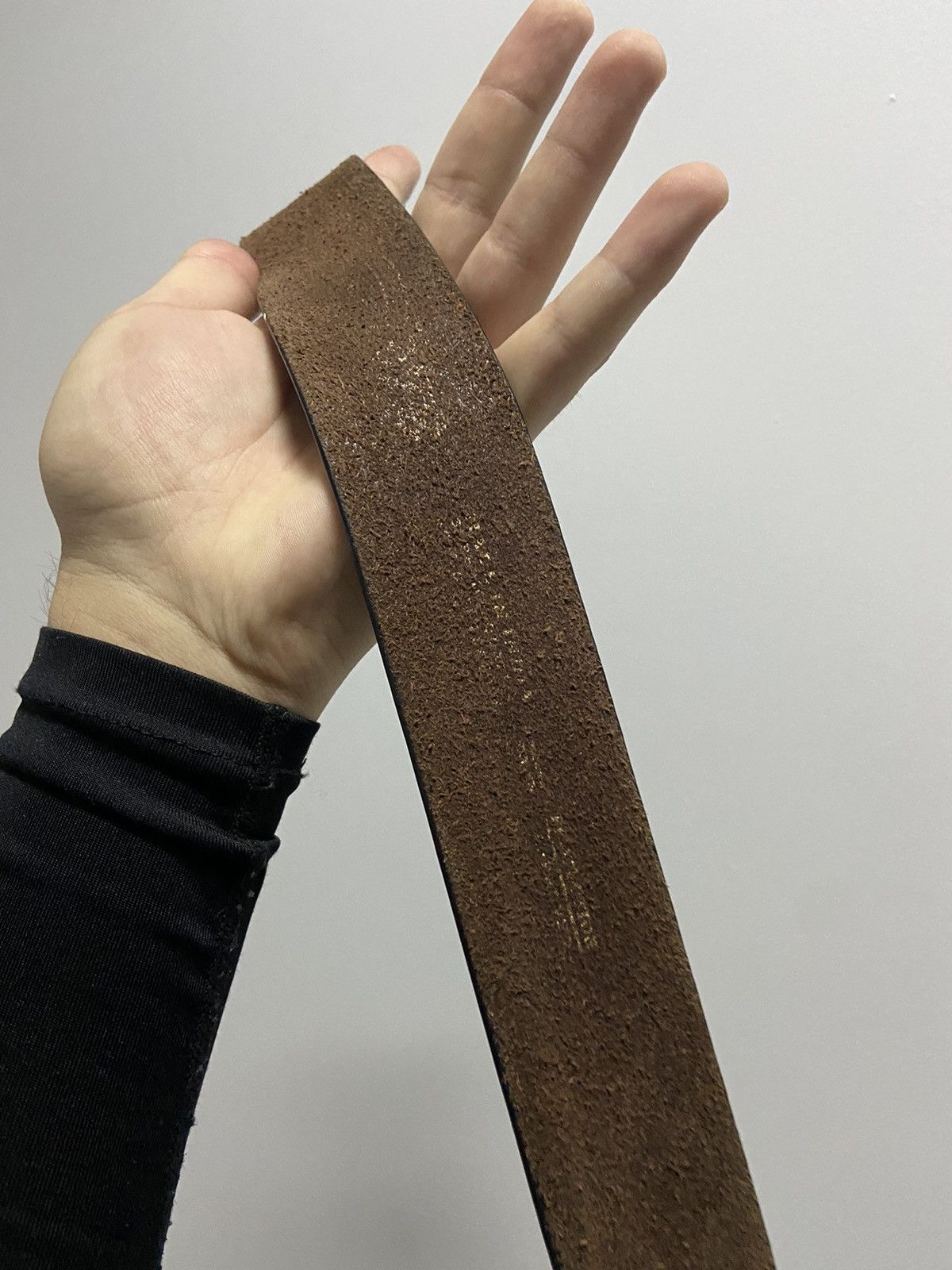 Diesel × Vintage Diesel Belt Vintage leather stars logo Size ONE SIZE - 7 Thumbnail