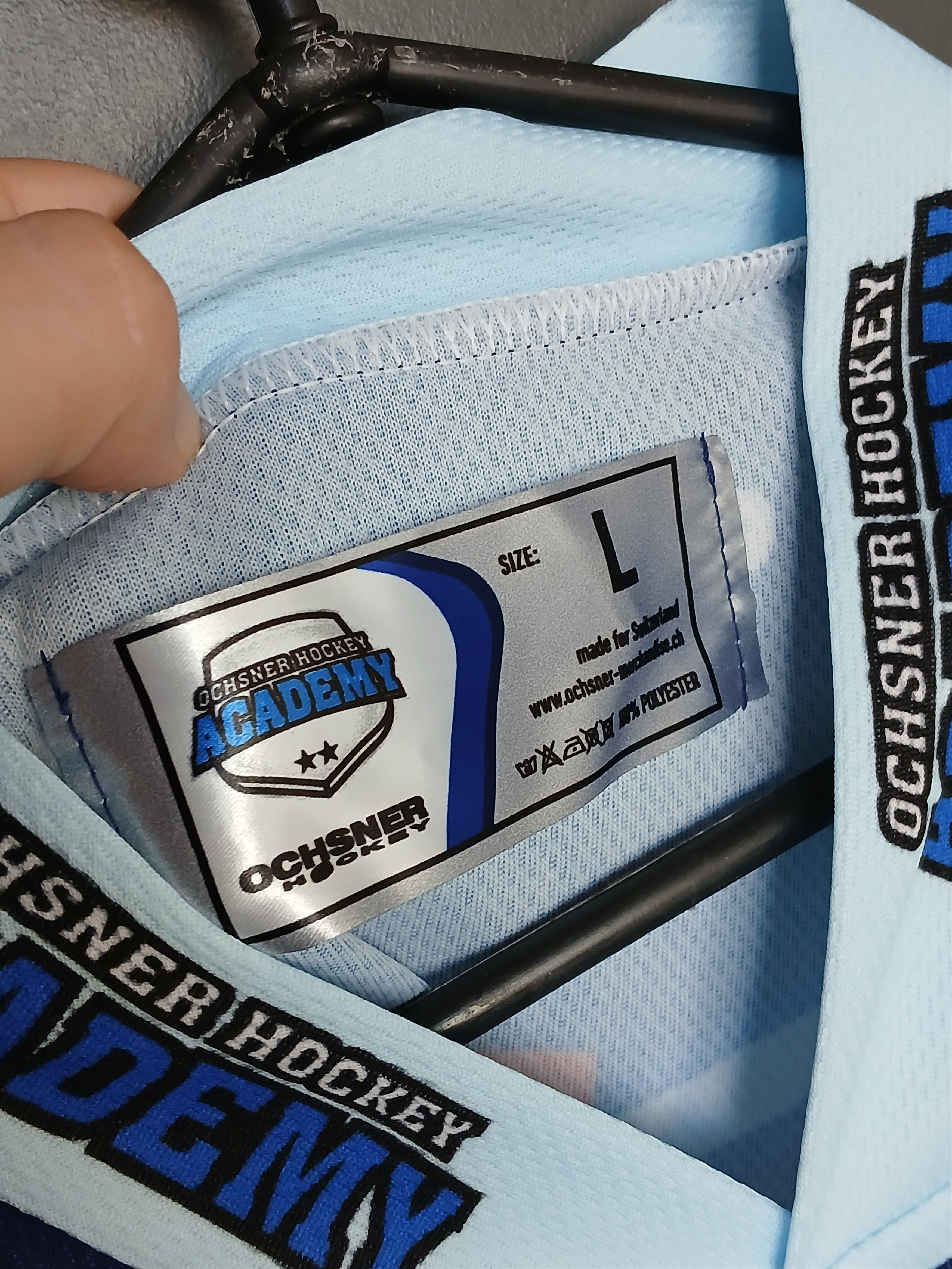 NHL Switzerland Ochsner Hockey Academy Jersey Size US L / EU 52-54 / 3 - 8 Thumbnail