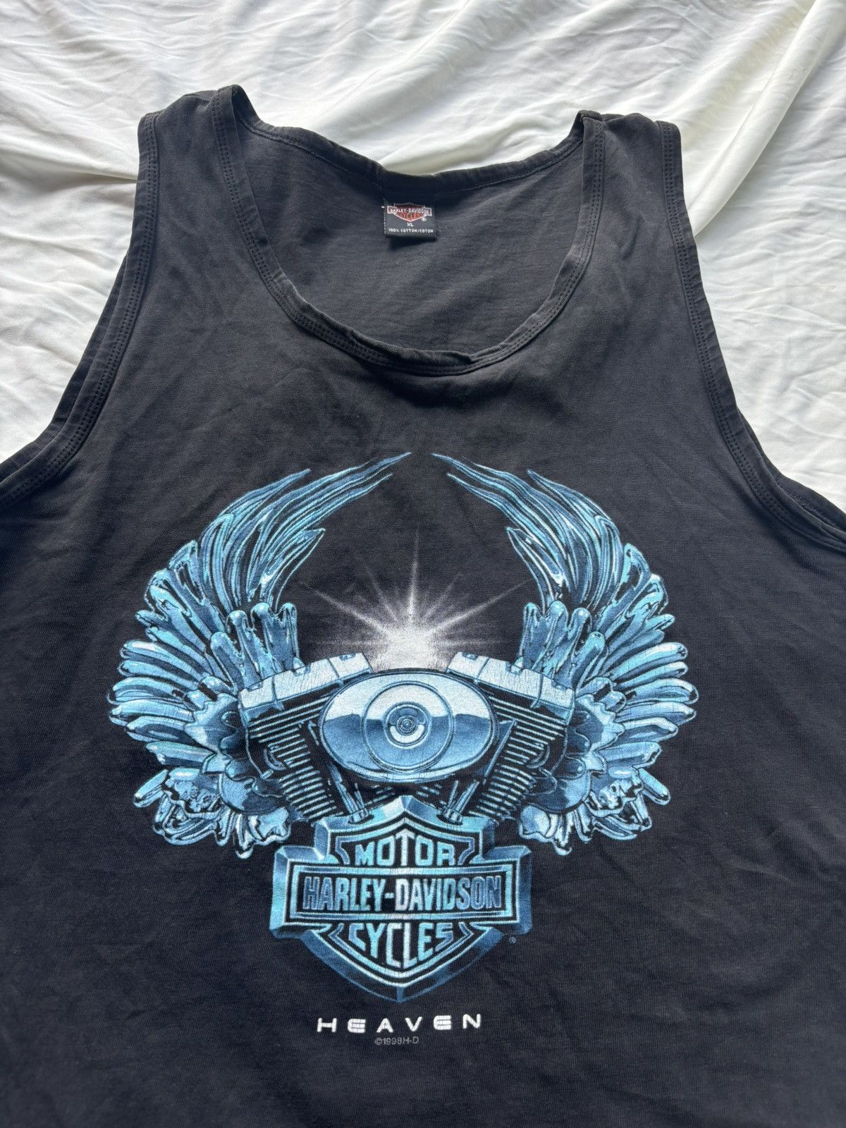 Harley Davidson Vintage 90’s Harley Davidson Tank Tops Size US XL / EU 56 / 4 - 3 Thumbnail