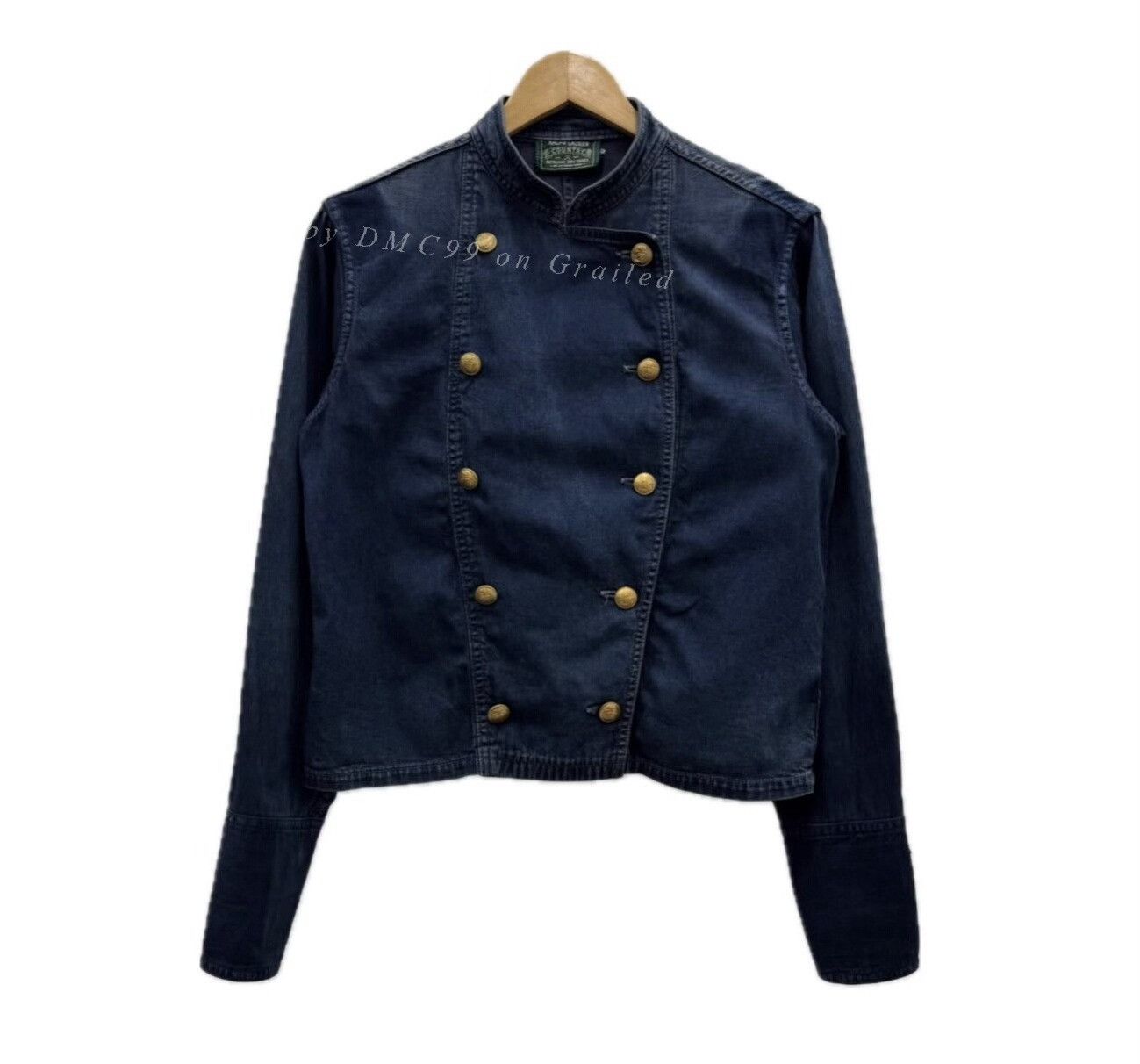 Vintage Vintage Polo Ralph Lauren 80s-90s Country Denim Jacket Size US M / EU 48-50 / 2 - 1 Thumbnail