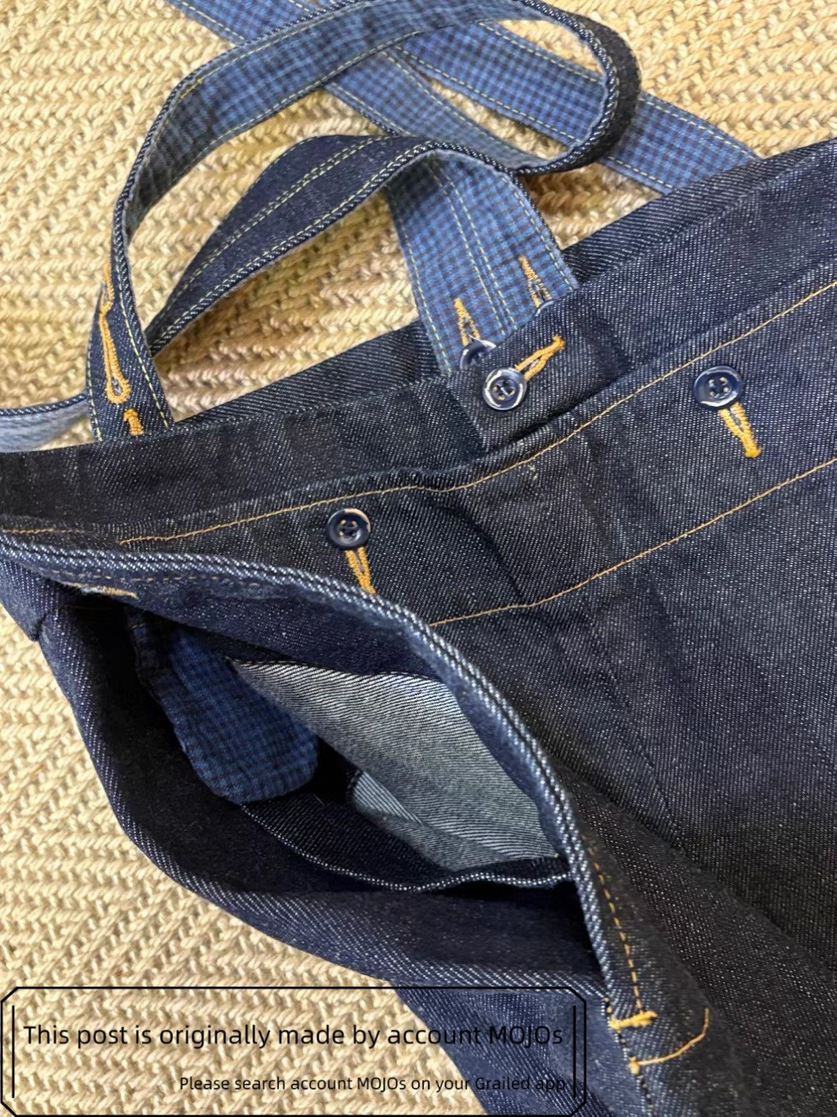 Visvim Sz 2 Visvim Overall Raw Denim mojos150059 Size US 30 / EU 46 - 7 Thumbnail