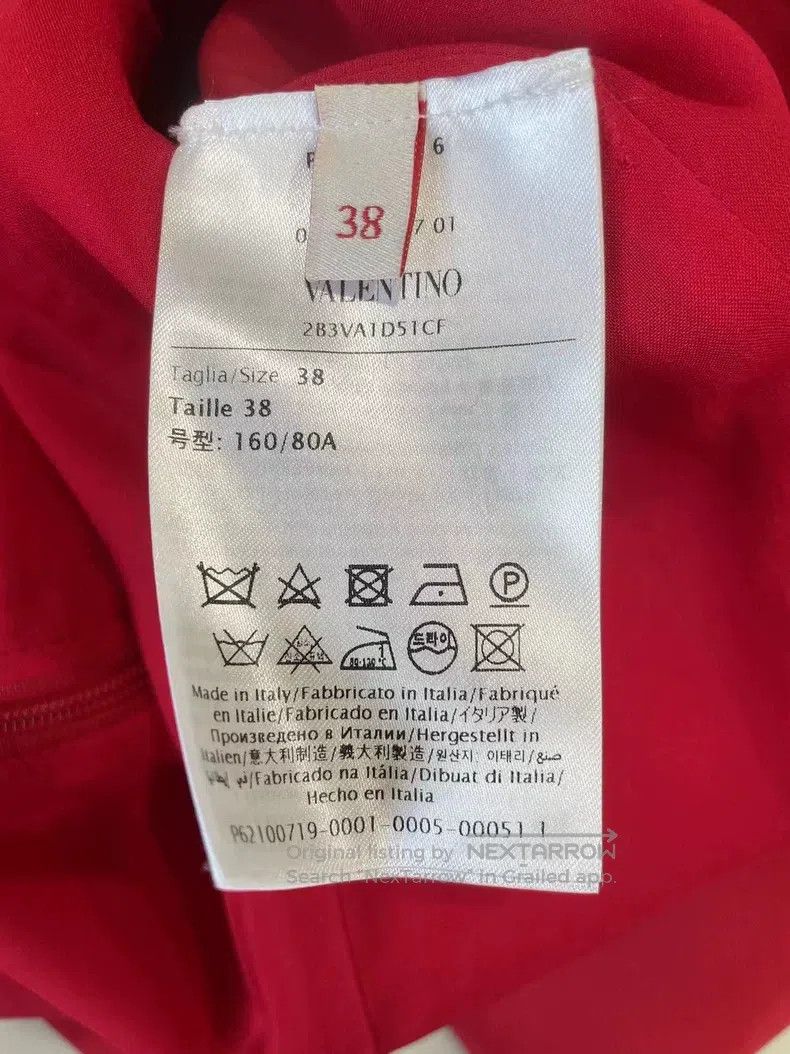 Valentino Valentino Silk wool coat Size S / US 4 / IT 40 - 4 Thumbnail