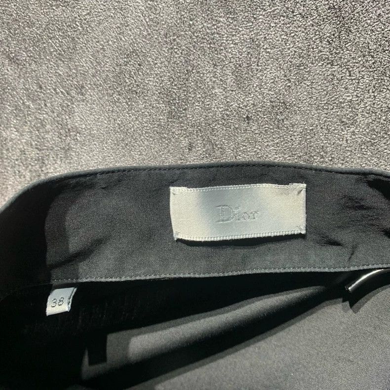 Dior Dior Size 38 Black simple shirt 2501-Nextarrow Size US XXS / EU 40 - 3 Thumbnail