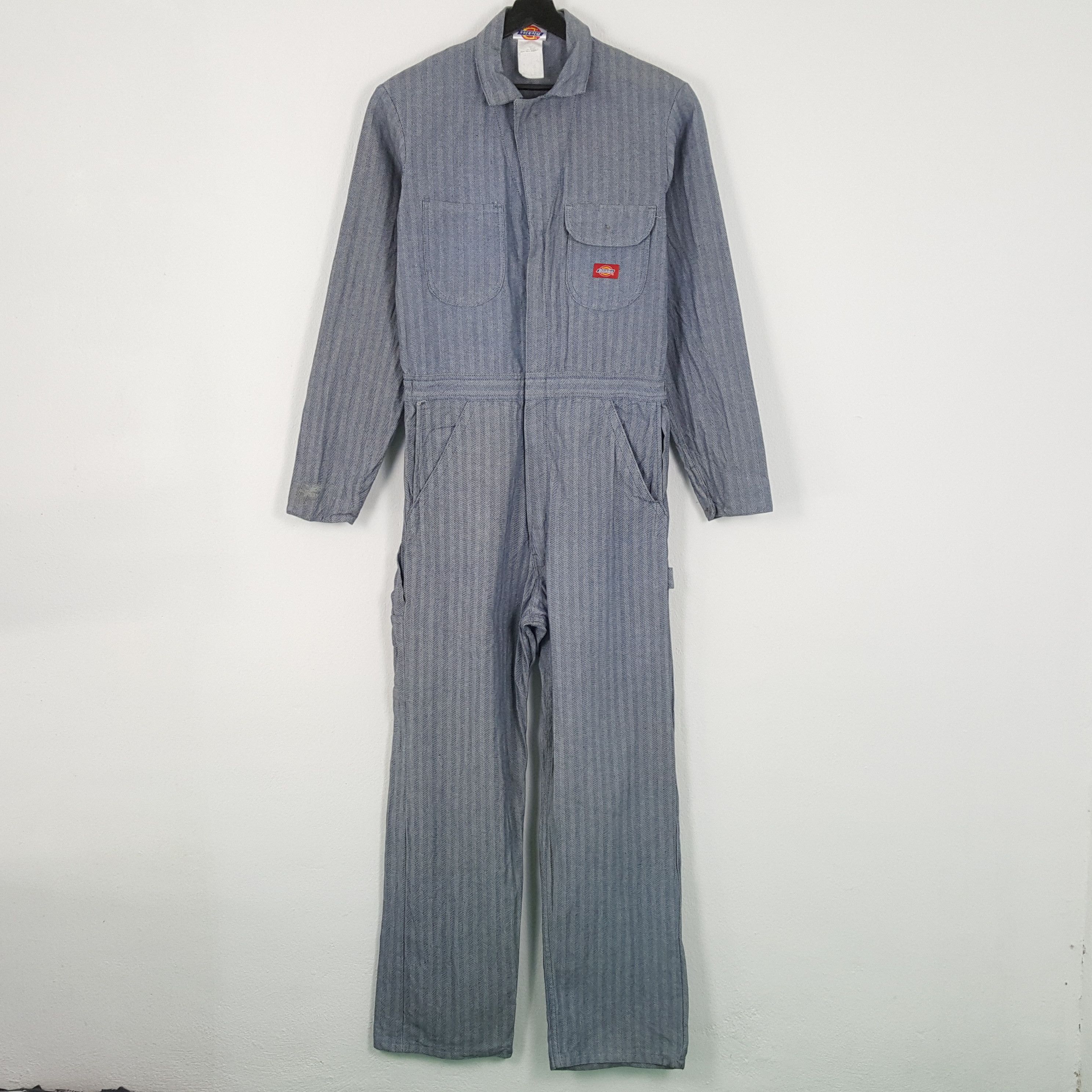 Dickies × Vintage DICKIES X Custom Skulls Workwear Style Coverall Jacket Size US L / EU 52-54 / 3 - 4 Thumbnail