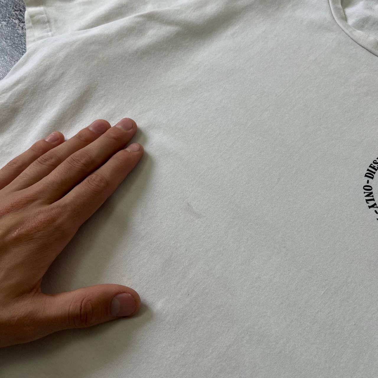 Diesel × Vintage Vintage White T-Shirt Diesel mini logo Y2K Size US M / EU 48-50 / 2 - 7 Thumbnail