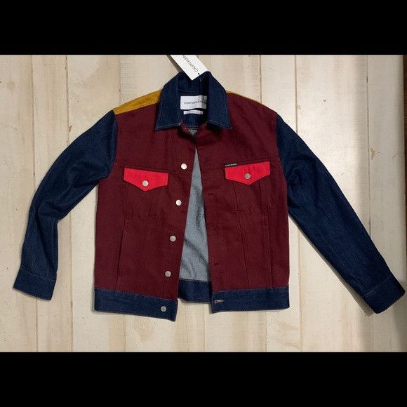 Calvin Klein Ukulele Patch Denim Jacket