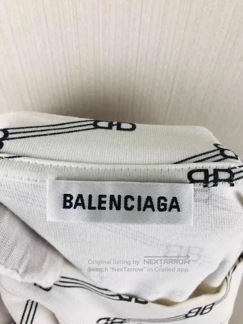 Balenciaga Balenciaga All-over print short-sleeved shirt Size US S / EU 44-46 / 1 - 3 Thumbnail