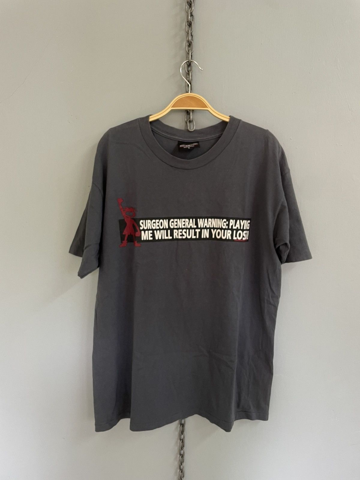 Ogio Vintage 90s Ogio Chump Streetwear Active wear t shirt Size US L / EU 52-54 / 3 - 1 Thumbnail