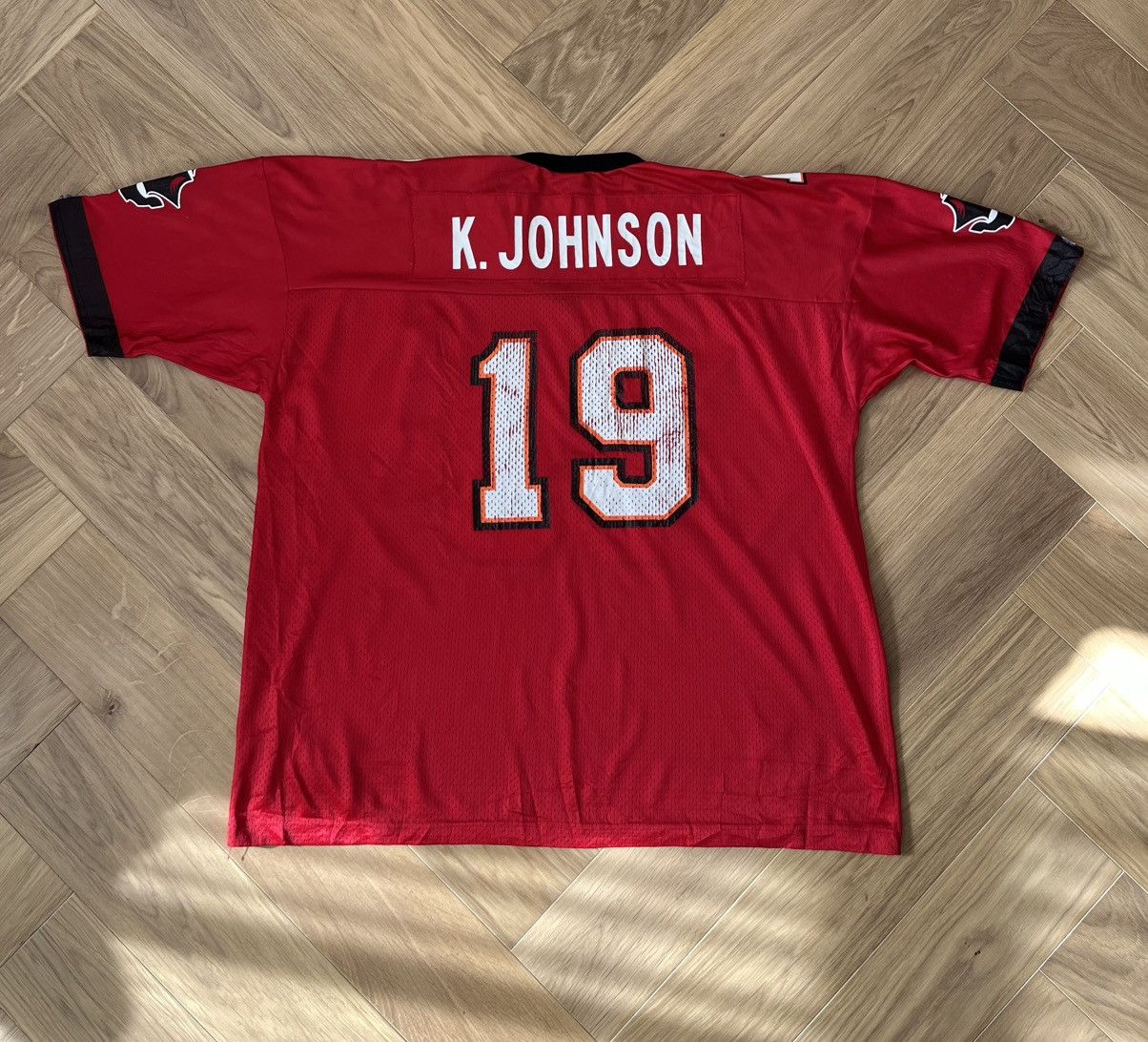 Champion Keyshawn Johnson Tampa Bay Buccaneers Champion Jersey Size US XL / EU 56 / 4 - 7 Thumbnail