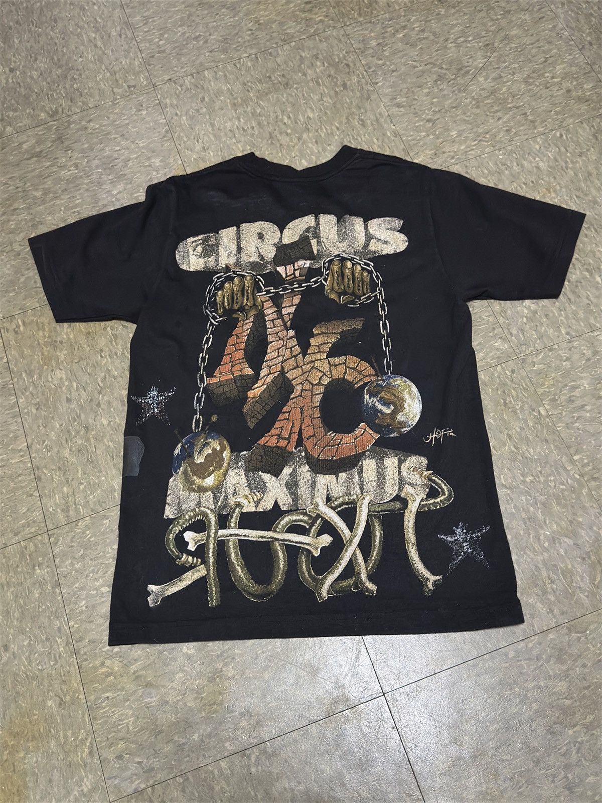Band Tees × Travis Scott Travis Scott Thank God I’m Free Tonight Shirt MetLife Shirt Size US S / EU 44-46 / 1 - 1 Thumbnail