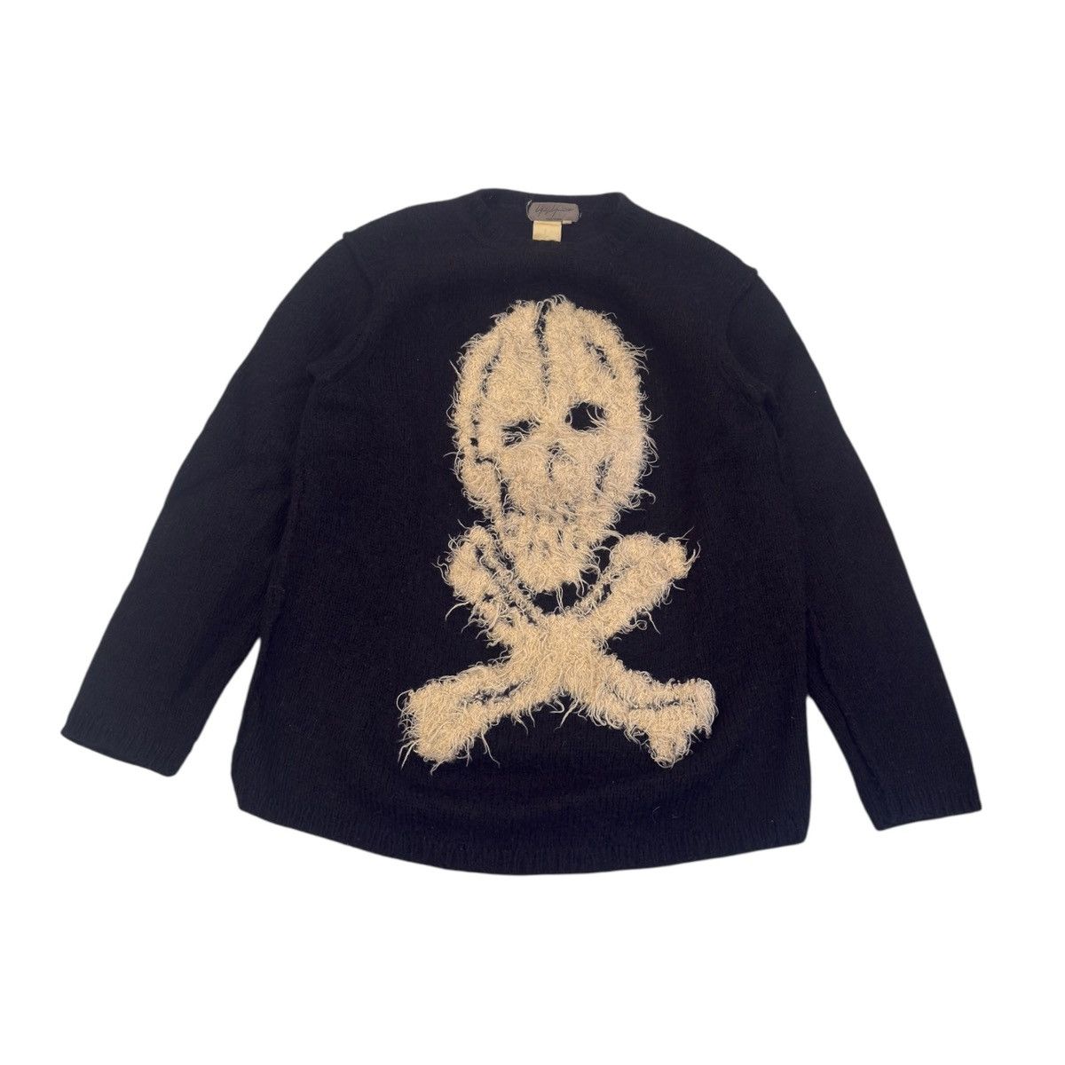 Yohji Yamamoto Yohji Yamamoto AW94 Skull Intarsia Mohair Knit M Size US M / EU 48-50 / 2 - 2 Thumbnail