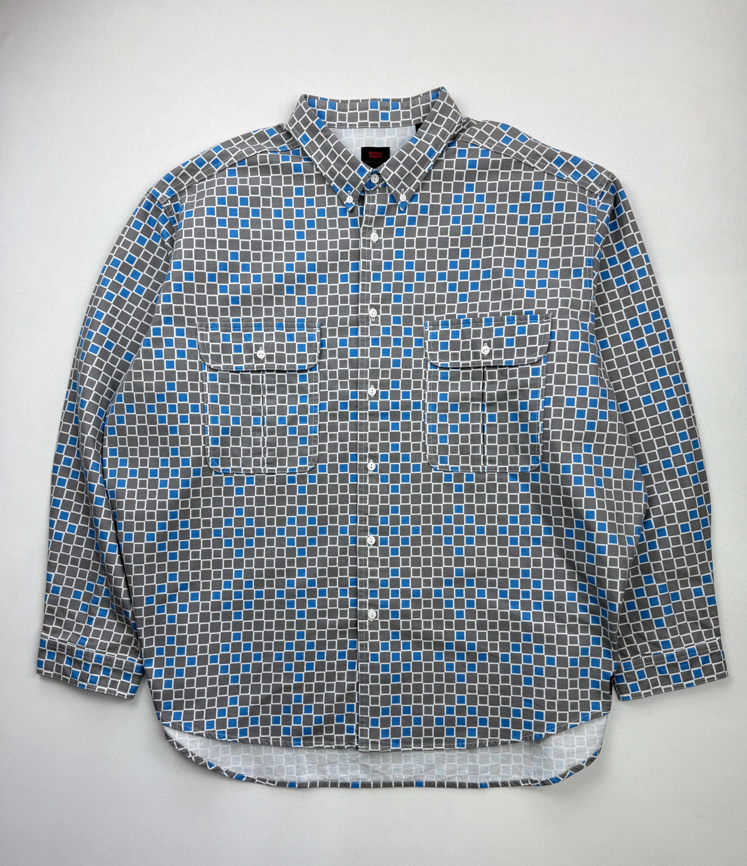 Levi's Levi’s Flannel Button Up Pattern Shirt New Size US XXL / EU 58 / 5 - 3 Thumbnail