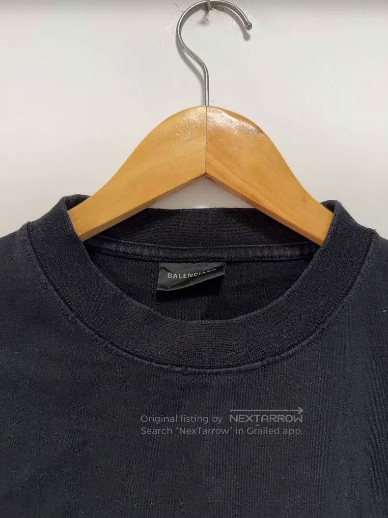 Balenciaga Balenciaga Letter Printed Crewneck Short Sleeve T-Shirt Size US XS / EU 42 / 0 - 6 Thumbnail