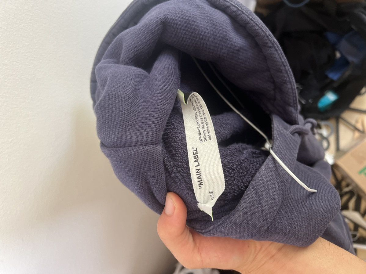 Off-White Off white Diagonal Hoodie Size US M / EU 48-50 / 2 - 7 Thumbnail