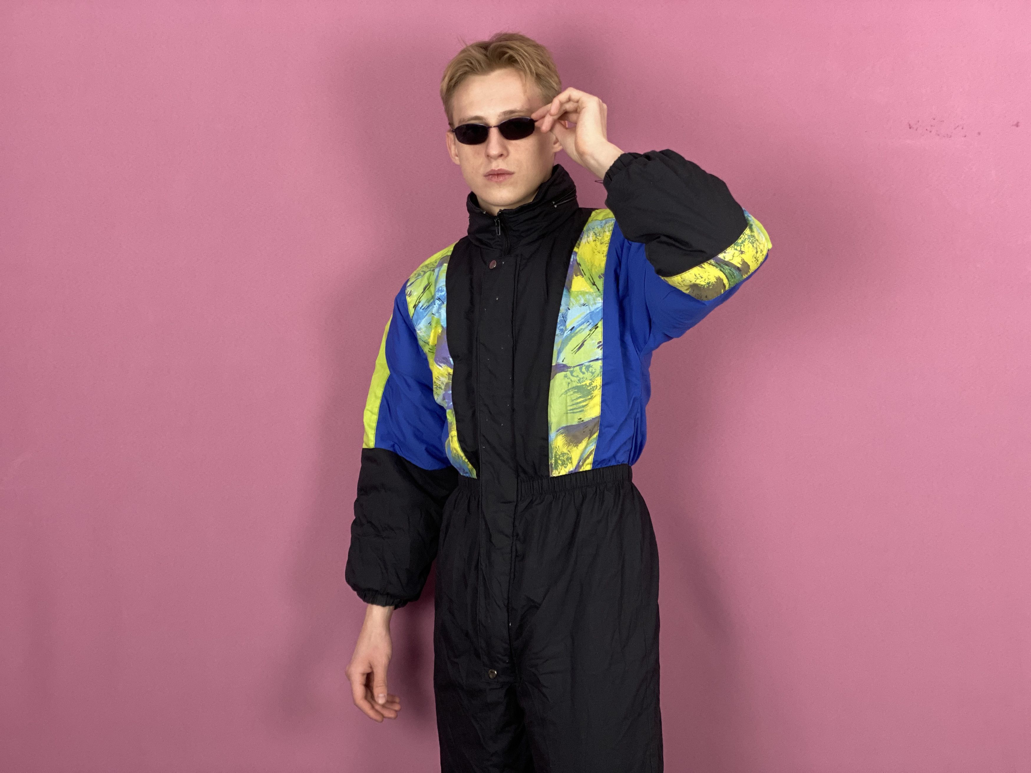 Vintage 90s Vintage Men's One Piece Ski Suit - XS Size US XS / EU 42 / 0 - 1 Thumbnail