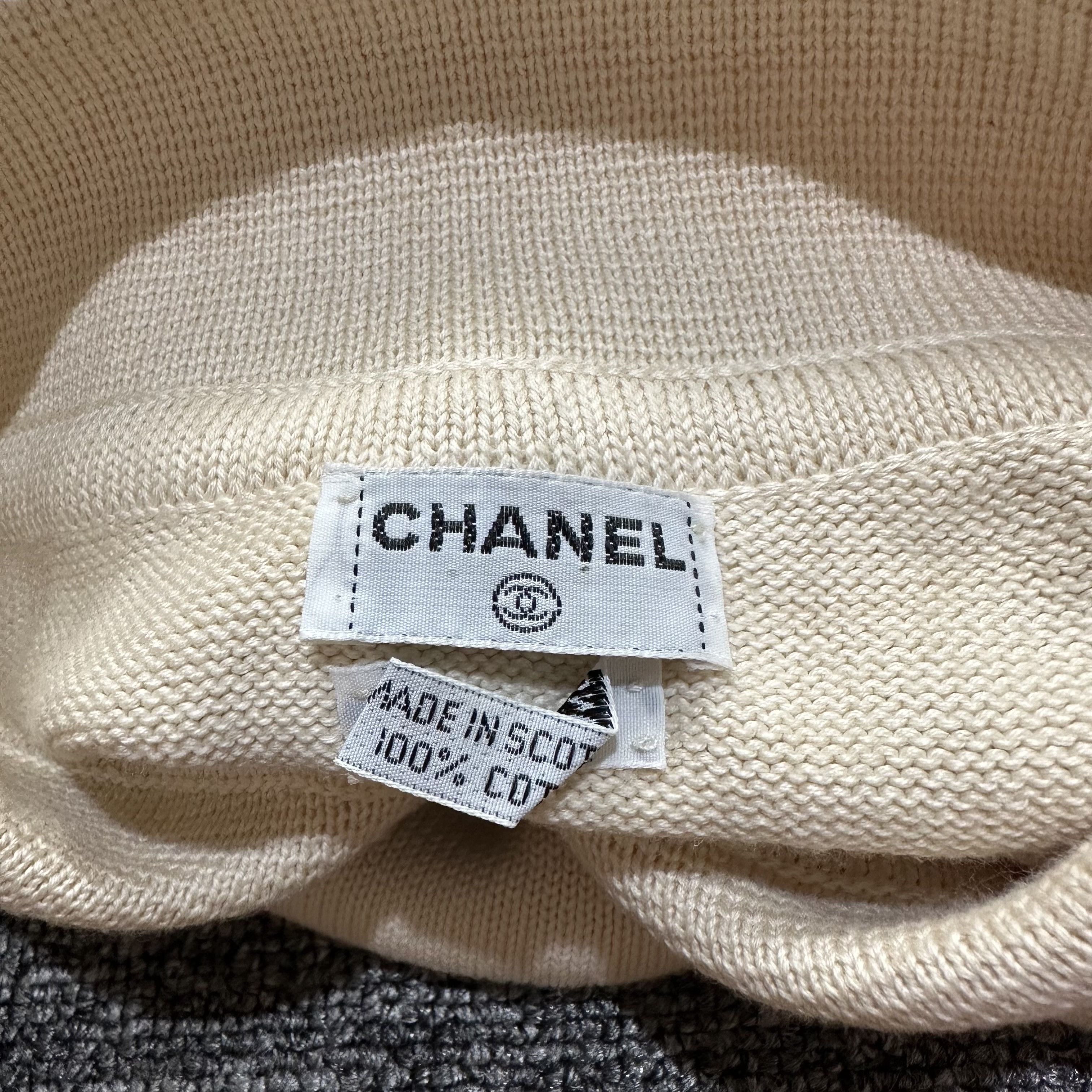 Chanel Vintage Chanel Knitwear Sweater Size M / US 6-8 / IT 42-44 - 5 Thumbnail