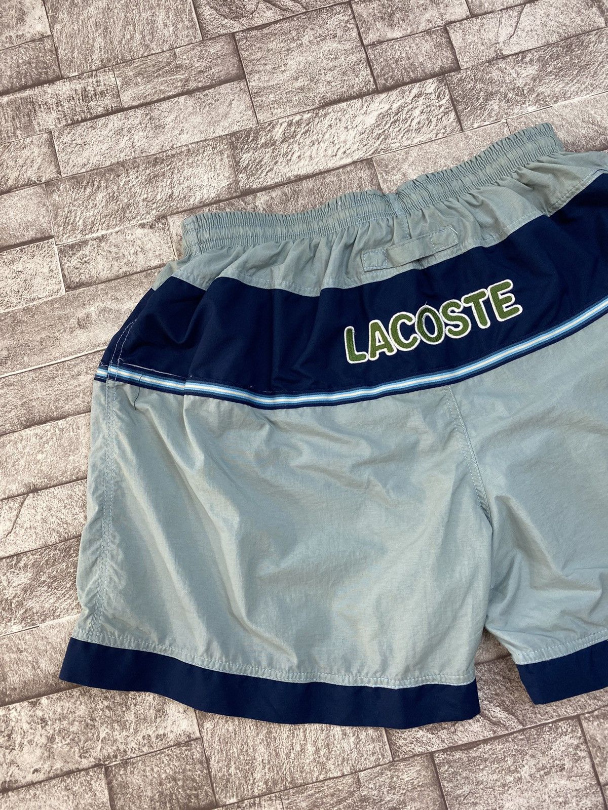 Lacoste × Vintage Rare Hype Vintage Lacoste Shorts Size US 32 / EU 48 - 18 Thumbnail