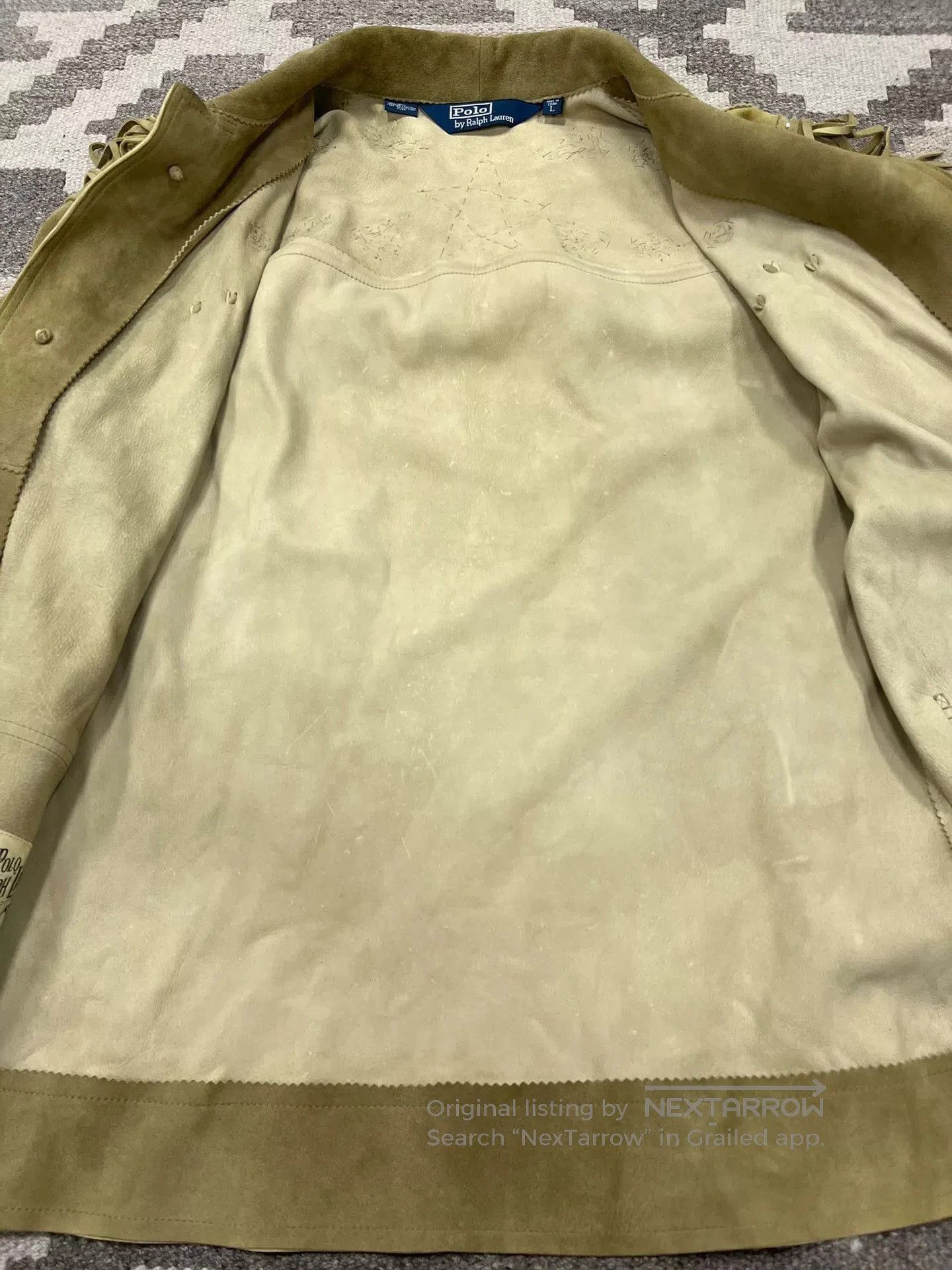 RRL Ralph Lauren Ralph Lauren RRL Limited Western Leather Vest. Size US L / EU 52-54 / 3 - 4 Thumbnail