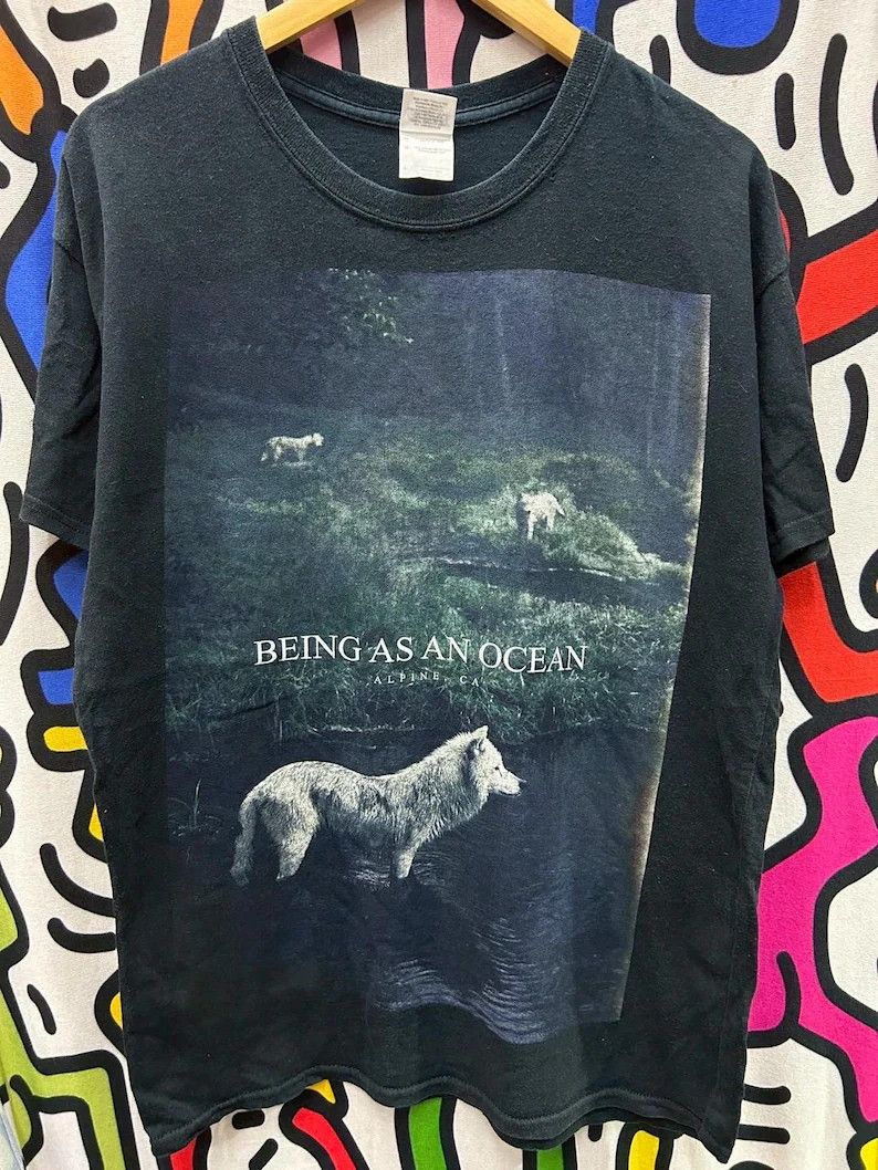 Band Tees Vintage 2000s Being As An Ocean tshirt size L Size US L / EU 52-54 / 3 - 2 Thumbnail