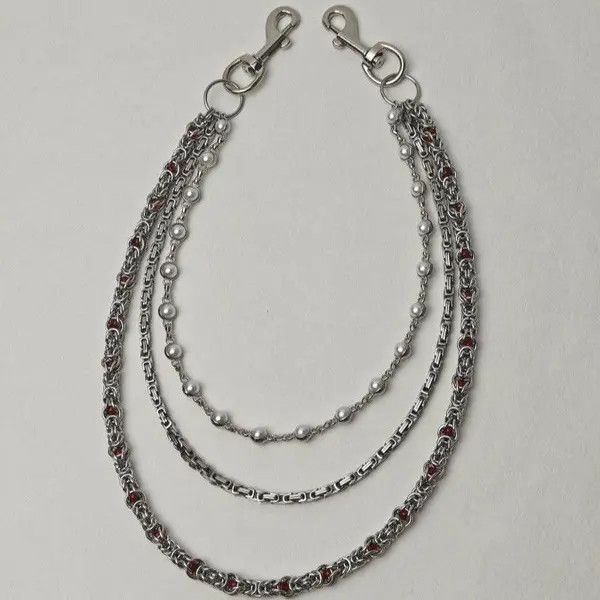 Jewelry Kotomi x Nami 3 Layer Natural Echo Pearled Wallet Chain Size ONE SIZE - 8 Thumbnail