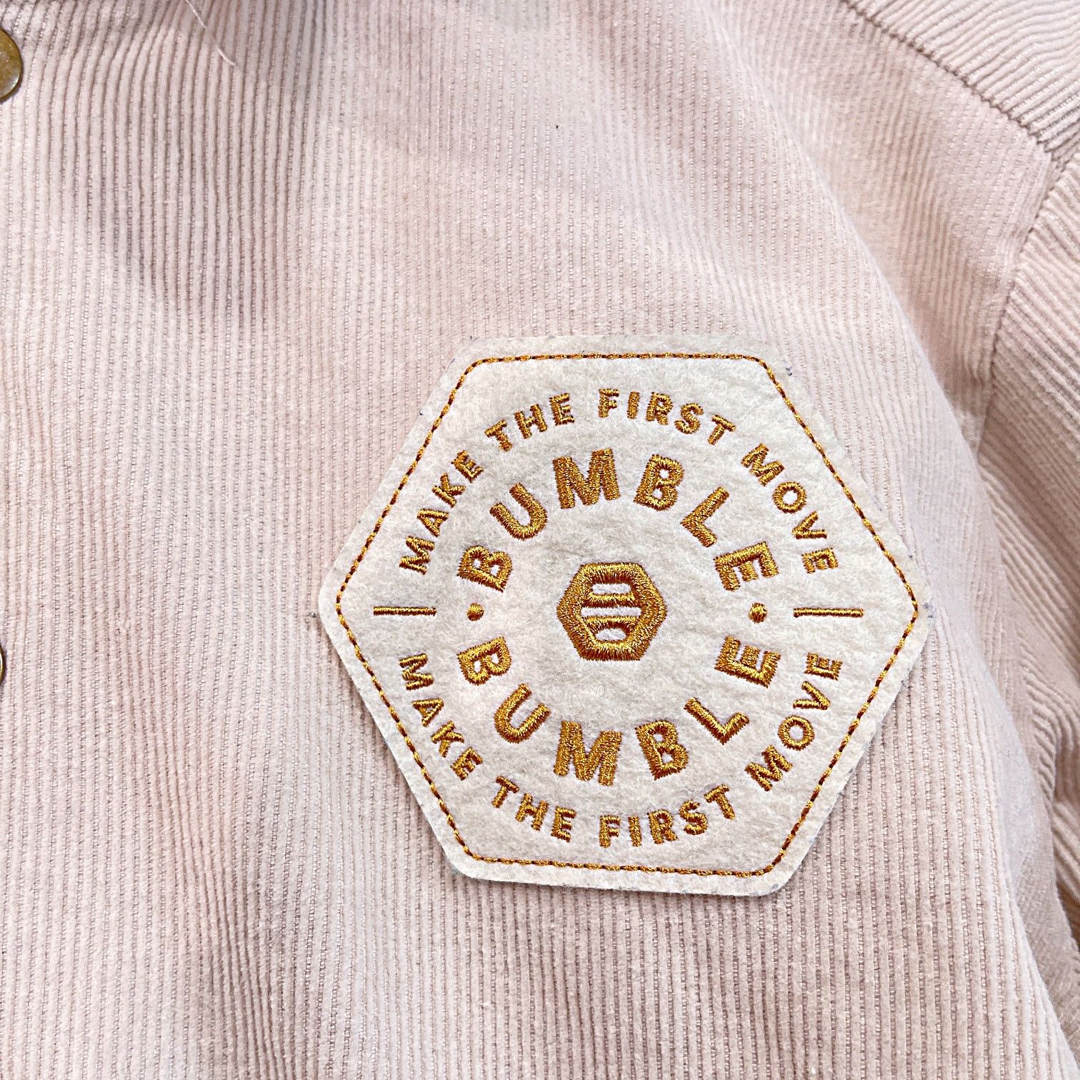 Other Bumble Social Dating App Corduroy Bomber Jacket Mens Medium Size M / US 6-8 / IT 42-44 - 3 Thumbnail