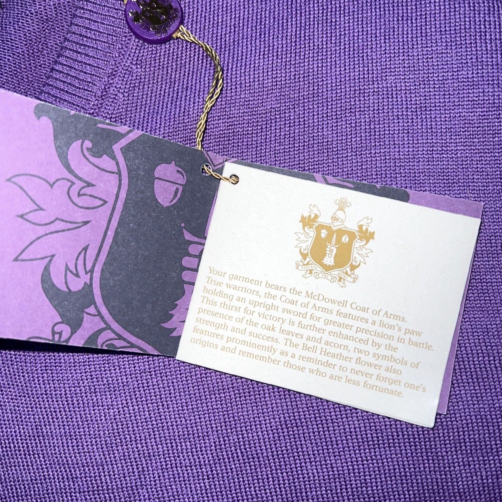 Vintage VINTAGE Kartel Wool V-Neck Sweater Vest Men L Purple Sweater, Solid, Knit Size US L / EU 52-54 / 3 - 4 Thumbnail